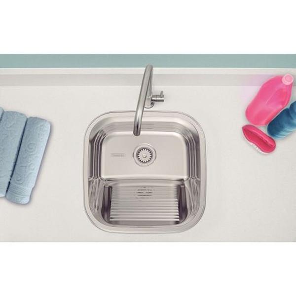 Tanque Inox Tramontina Hera 25l Polido 40x40 C/valv 94403407 Imagem de Tanque Inox Tramontina Hera 25l Polido 40x40 C/valv 94403407