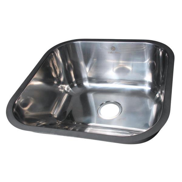 Tanque Lavanderia Polido 44X44 Aço Inoxidavel 304 Premium - Stillus Home Imagem de Tanque Lavanderia Polido 44X44 Aço Inoxidavel 304 Premium