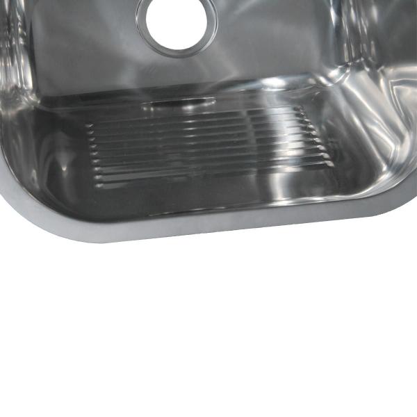 Tanque Lavanderia Polido 44X44 Aço Inoxidavel 304 Premium - Stillus Home Imagem de Tanque Lavanderia Polido 44X44 Aço Inoxidavel 304 Premium