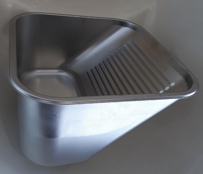 Imagem de Tanque monobloco 25L aço INOX 304 Acetinado   40X40 X22CM