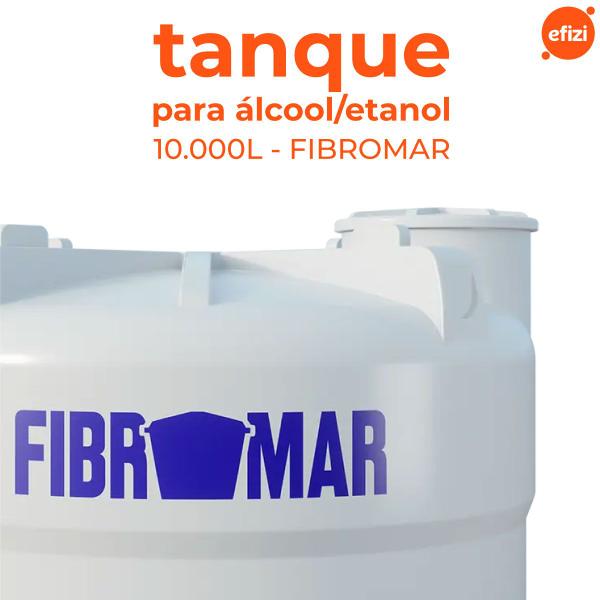 Imagem de Tanque P/ Armazenar Álcool/Etanol 10.000L Fibromar