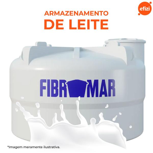 Imagem de Tanque P/ Armazenar Leite 2.500L Fibromar