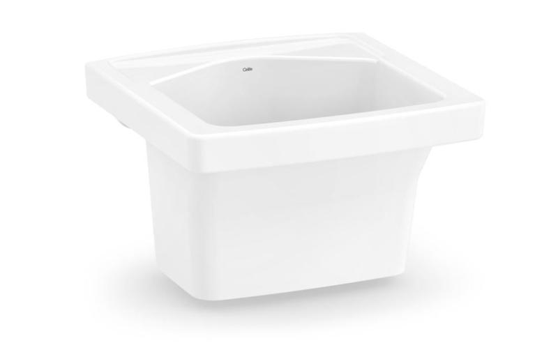Tanque sem Mesa PP 7L Branco - Celite Imagem de Tanque sem Mesa PP 7L Branco - Celite