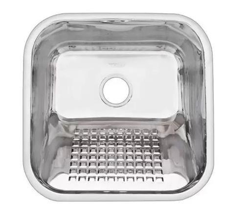 Tanque Square 40x40 + válvula + sifão (Polido) - Tecnocuba Imagem de Tanque Square 40x40 + válvula + sifão (Polido) - Tecnocuba