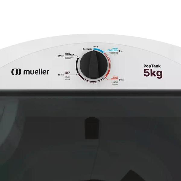 Imagem de Tanquinho de Lavar Roupa Mueller Poptank 5kg Branco 220v