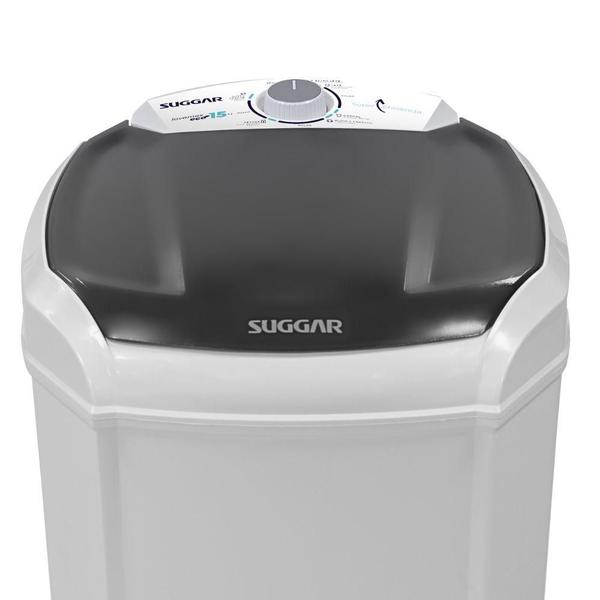 Imagem de Tanquinho/Lavadora Semiautomática Suggar 15Kg Lavamax Eco LE1521BR Branco