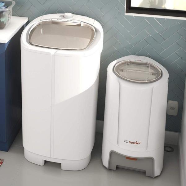 Imagem de Tanquinho Mueller 12kg Family Aquatec Mais Centrífuga de Roupas Fit 12,6kg Branco