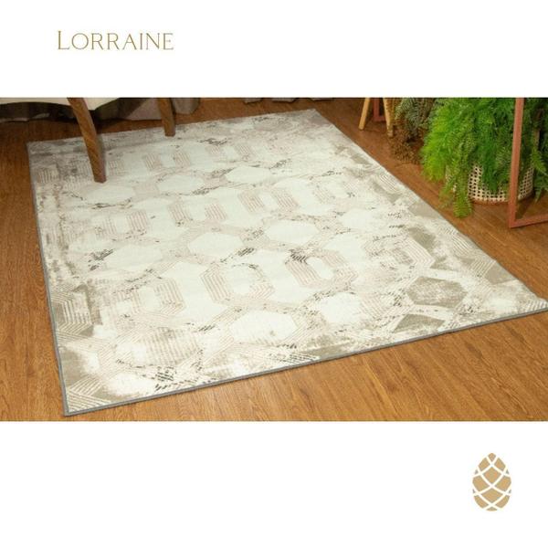 Imagem de Tapete 100X140Cm Sala Retangular Sultan Silk Antiderrapante