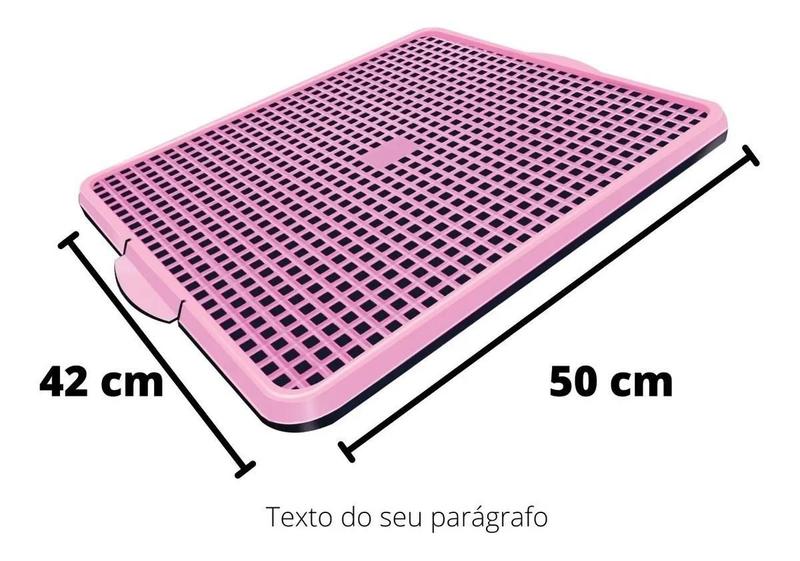 Imagem de Tapete Absorvente 12 Unidades 60x55cm + Sanitario Plástico