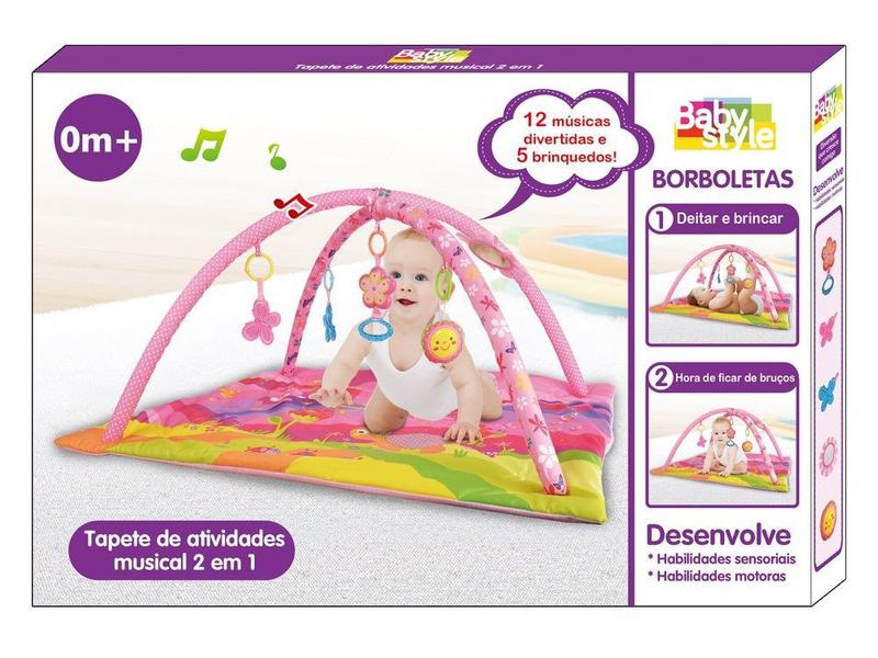 Imagem de Tapete Atividades Musical Infantil Confortável Brinquedos 5