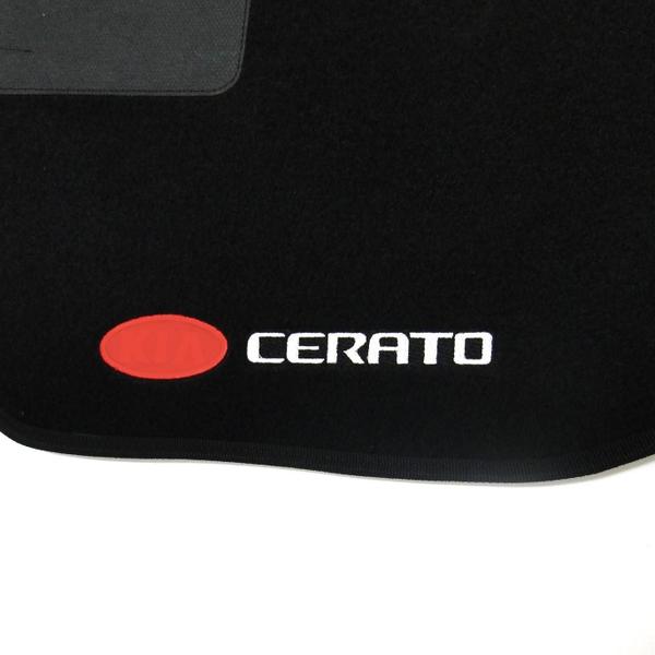 Imagem de Tapete Automotivo Cerato Carpete Com A Base Pinada