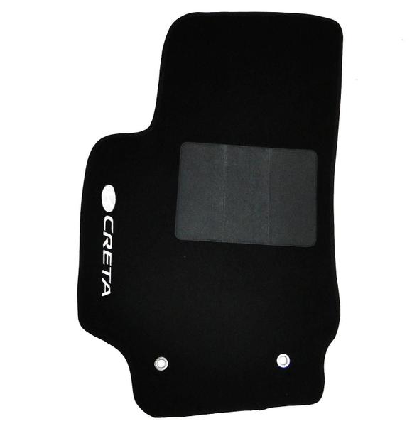 Imagem de Tapete Automotivo Creta Carpete Luxo 11mm Preto - Tapecars