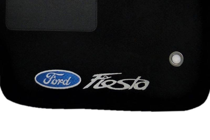 Imagem de Tapete Automotivo Ford Fiesta Hatch Carpete Base Pinado