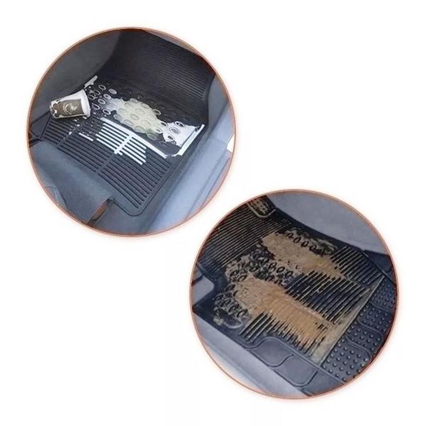 Tapete Automotivo Mitsubishi L200 Triton até 2015 de Todas as Versões em Pvc Ecológico Universal + Tapete do Túnel Traseiro - Flash Cover Imagem de Tapete Automotivo Mitsubishi L200 Triton até 2015 de Todas as Versões em Pvc Ecológico Universal + Tapete do Túnel Traseiro