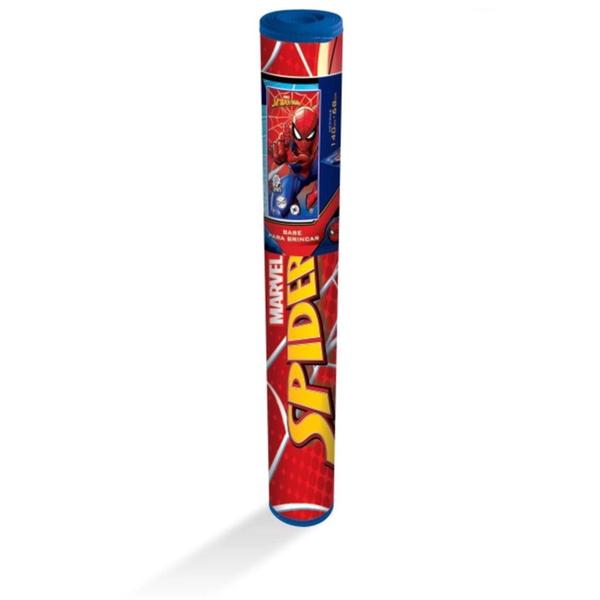 Tapete Base Para Brincar Homem Aranha Antiderrapante - Líder Brinquedos Imagem de Tapete Base Para Brincar Homem Aranha Antiderrapante - Líder Brinquedos