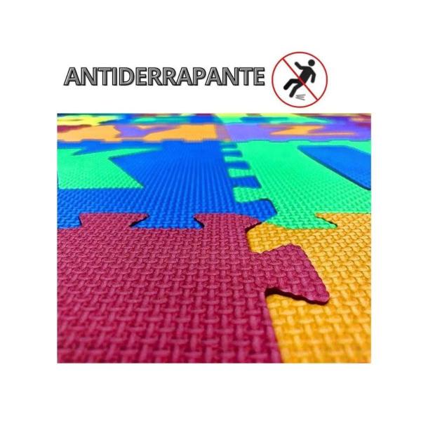Tapete Bebê Infantil, Tatame, Educativo, Alfanumérico, EVA, 36 Peças, 5mm 22x22 cm Gv Brink Imagem de Tapete Bebê Infantil, Tatame, Educativo, Alfanumérico, EVA, 36 Peças, 5mm 22x22 cm Gv Brink