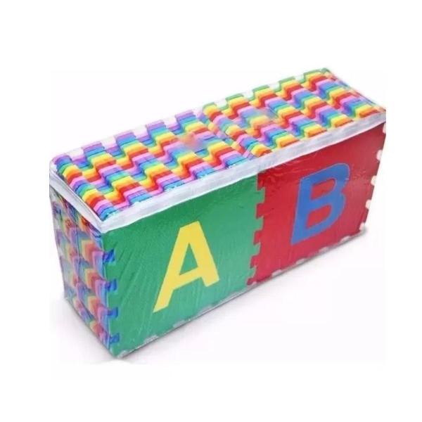 Tapete Bebê Infantil, Tatame, Educativo, Alfanumérico, EVA, 36 Peças, 5mm 22x22 cm Gv Brink Imagem de Tapete Bebê Infantil, Tatame, Educativo, Alfanumérico, EVA, 36 Peças, 5mm 22x22 cm Gv Brink