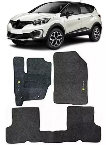 Imagem de Tapete Carpete Bordado Captur 2017 A 2020 - 500.603GRF