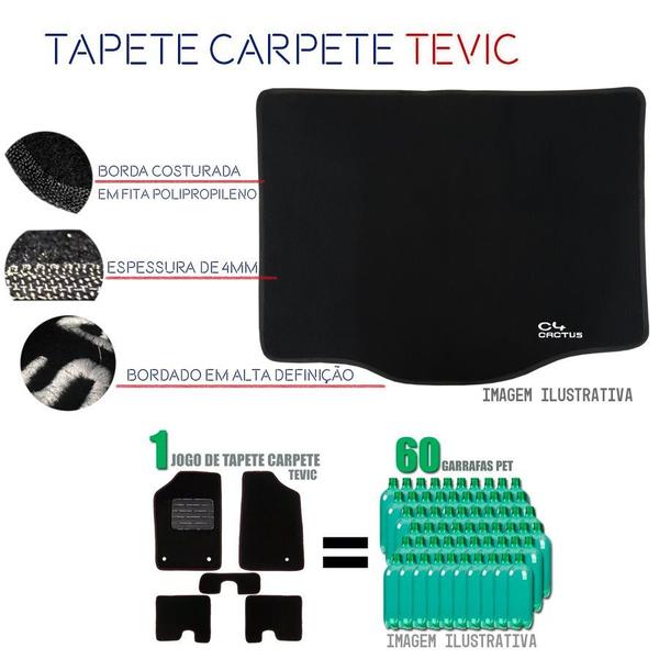 Imagem de Tapete Carpete Porta Mala Tevic Chevrolet Onix Plus Sedan 2020 Em Diante