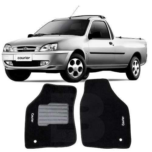 Imagem de Tapete Carpete Tevic Ford Courier 2012 13 Cabine Simples