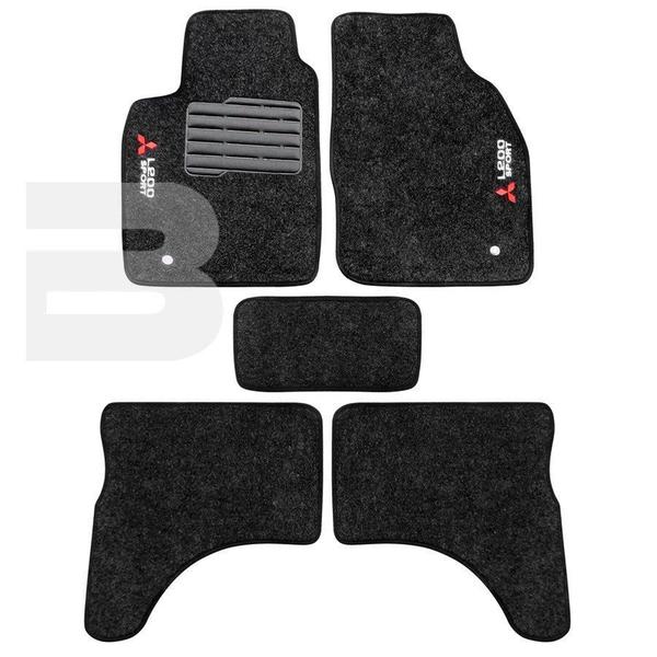 Imagem de Tapete Carpete Tevic Mitsubishi L200 Sport 2007 08 09 10 11 12