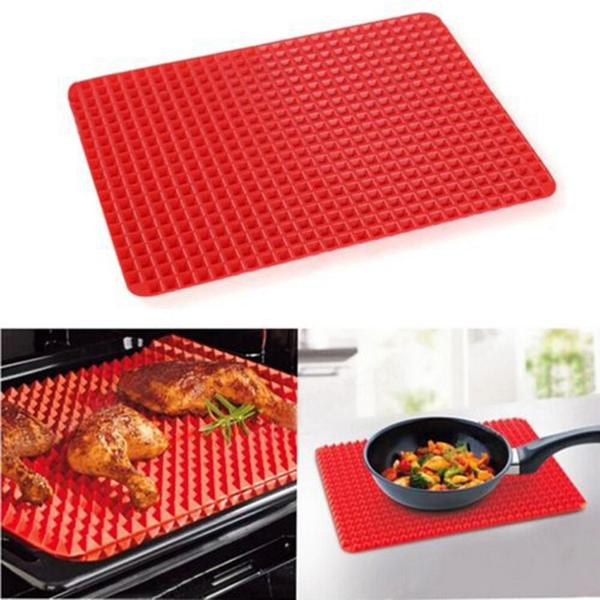 Imagem de Tapete Culinario de Silicone  Vermelho  Ref. CK2545