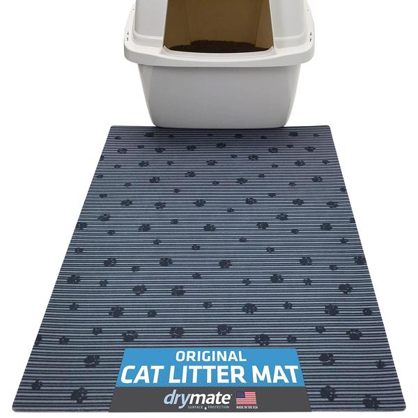 Imagem de Tapete de areia para gatos Drymate Original Absorvente Impermeável Cinza