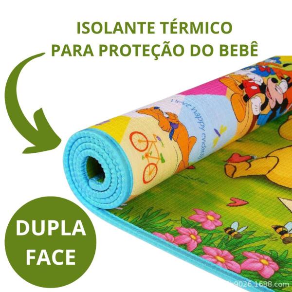 Imagem de Tapete de atividade infantil Tatame térmico Educacional Bebê 