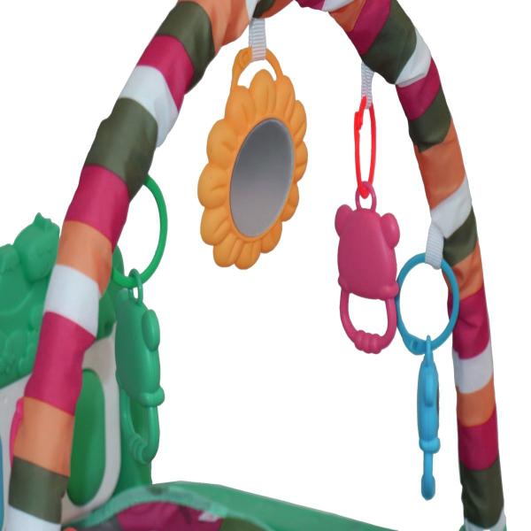 Tapete de Atividades Bebê Estimula Visão Tato Mobile Menino - Color Baby Imagem de Tapete de Atividades Bebê Estimula Visão Tato Mobile Menino