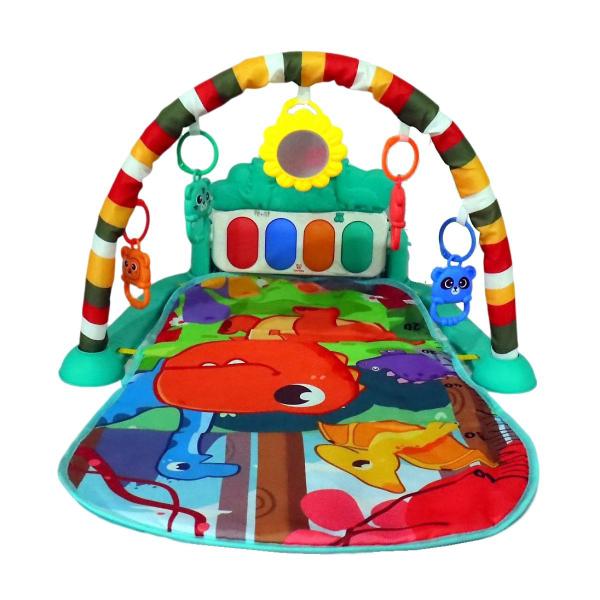 Tapete de Atividades Bebê Estimula Visão Tato Mobile Menino - Color Baby Imagem de Tapete de Atividades Bebê Estimula Visão Tato Mobile Menino