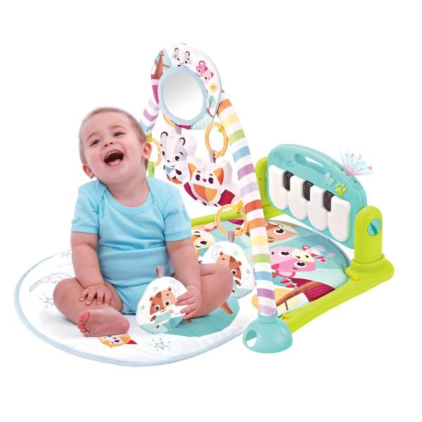 Tapete de Atividades com Piano e Bluetooth Pastime 2.0 Azul-Maxibaby - Maxi Baby Imagem de Tapete de Atividades com Piano e Bluetooth Pastime 2.0 Azul-Maxibaby