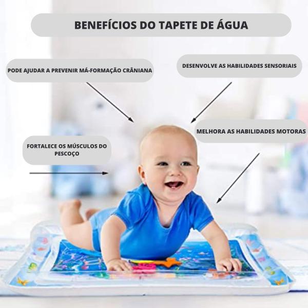 Tapete de Atividades Infantil Musical Piano + Almofada Água Bebê Inflável Menino Menina Descanso - Color Baby Imagem de Tapete de Atividades Infantil Musical Piano + Almofada Água Bebê Inflável Menino Menina Descanso