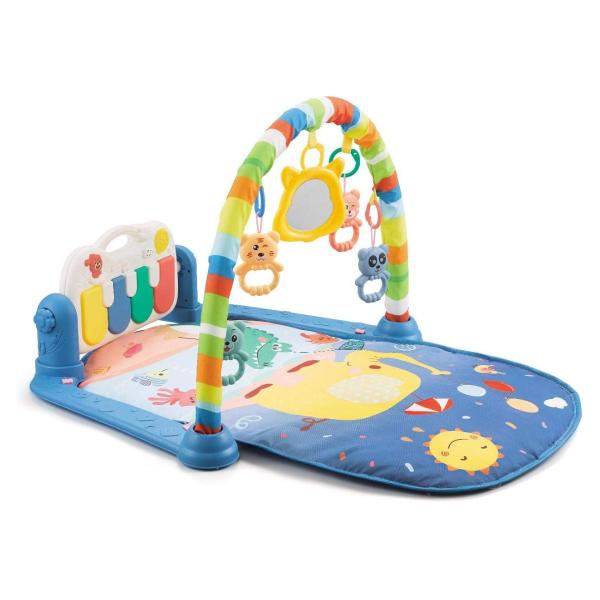 Tapete de Atividades Infantil Musical Piano + Almofada Água Bebê Inflável Menino Menina Descanso - Color Baby Imagem de Tapete de Atividades Infantil Musical Piano + Almofada Água Bebê Inflável Menino Menina Descanso
