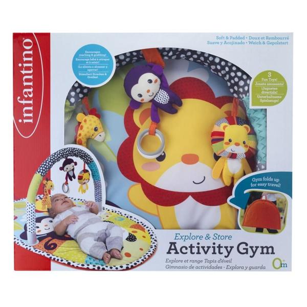 Tapete de Atividades Infantino Explore e Store Fazendinha Imagem de Tapete de Atividades Infantino Explore e Store Fazendinha