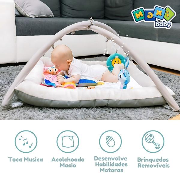 Imagem de Tapete de Atividades P/ Bebê Musical Comfy Pink - Maxi Baby