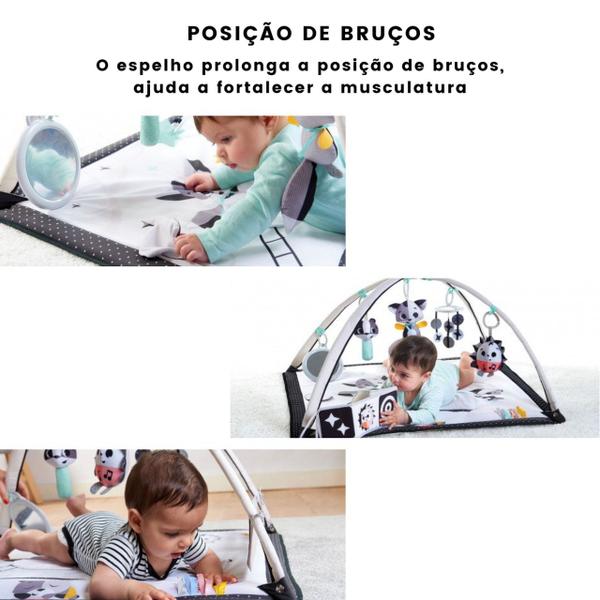Tapete De Atividades Preto e Branco Magical Tales Tiny Love Imagem de Tapete De Atividades Preto e Branco Magical Tales Tiny Love