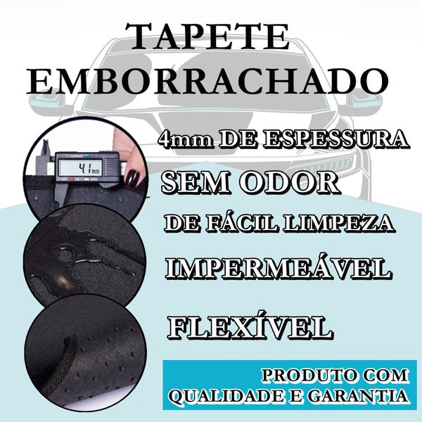 Imagem de Tapete de Borracha para Chevrolet S10 Cabine Dupla 95 a 11 - V5470