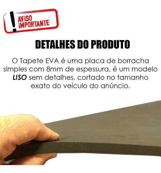 Imagem de Tapete De Caçamba Fiat Toro Em Eva Preto Especifico