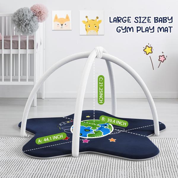 Imagem de Tapete de ginástica Baby Play Primo Lines Primo Lines Oversize com brinquedos