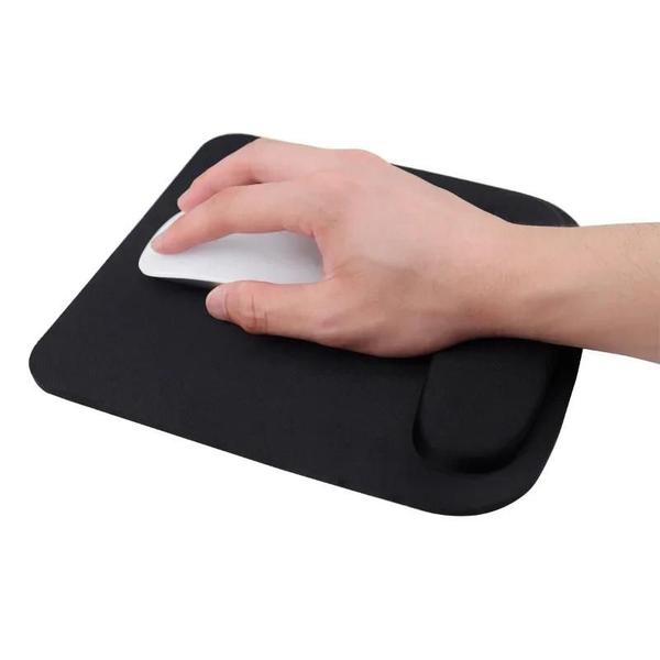 Imagem de Tapete De Mouse Ergonômico Para Jogos De Computador, Cor Sólida, Confortável, Suporte De Pulso Eva,