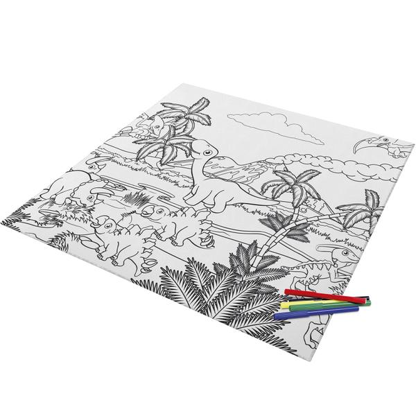 Tapete De Pintura Didadico Dinossauro Para Pintar E Colorir Com Canetinhas - Samba Toys Imagem de Tapete De Pintura Didadico Dinossauro Para Pintar E Colorir Com Canetinhas - Samba Toys