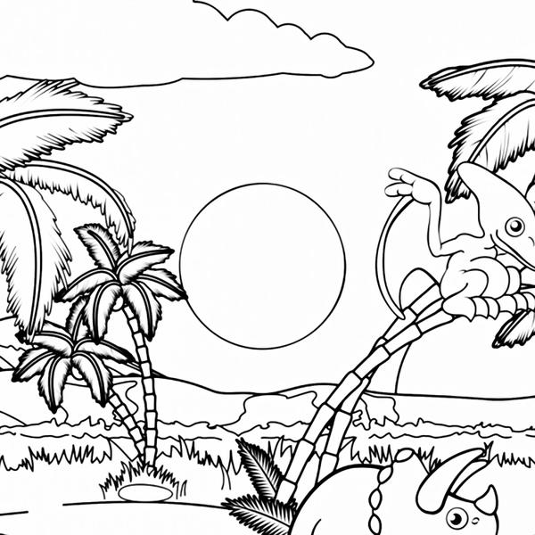 Tapete De Pintura Didadico Dinossauro Para Pintar E Colorir Com Canetinhas - Samba Toys Imagem de Tapete De Pintura Didadico Dinossauro Para Pintar E Colorir Com Canetinhas - Samba Toys