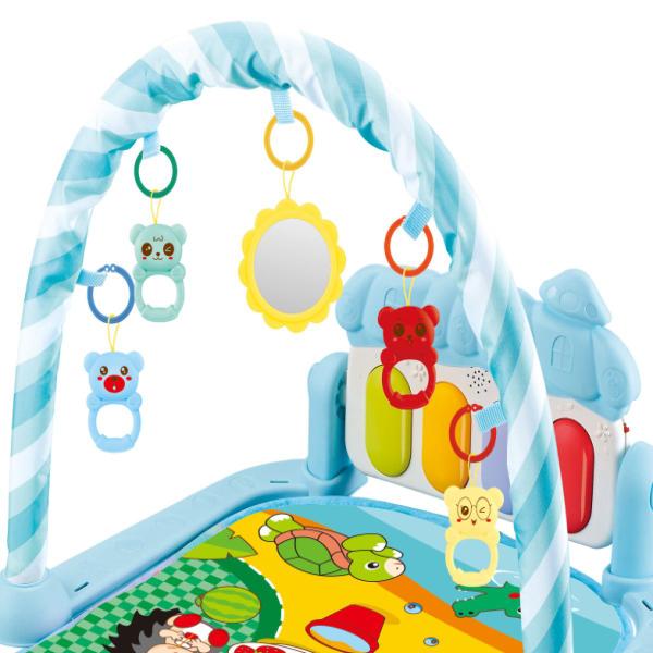 Tapete Educativo Musical Azul Móbile Infantil + Dog 7 Musica - Color Baby Imagem de Tapete Educativo Musical Azul Móbile Infantil + Dog 7 Musica