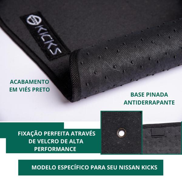Tapete Emborrachado Para Kicks 16 A 23 Com Logo - CGAUTOPARTS Imagem de Tapete Emborrachado Para Kicks 16 A 23 Com Logo