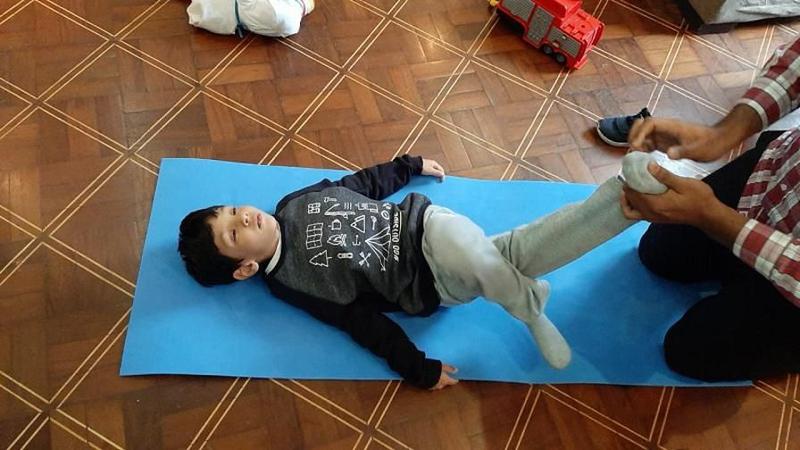 Imagem de Tapete Eva Funcional Lilás Para Yoga Pilates E Reabilitação