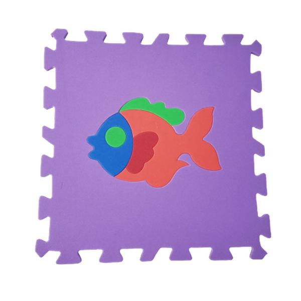 Tapete eva peixes 9 pçs 30x30cm 8mm espessura - EQUILÍBRIO Imagem de Tapete eva peixes 9 pçs 30x30cm 8mm espessura