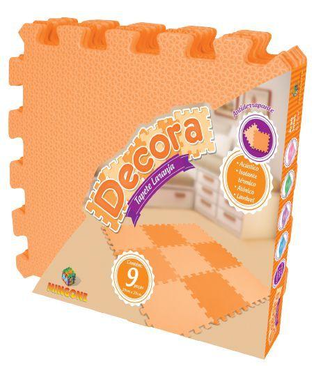 Tapete EVA Tatame Liso Laranja 9 Pecas Linha Decora - Mingone Imagem de Tapete EVA Tatame Liso Laranja 9 Pecas Linha Decora