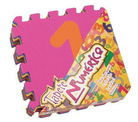 Tapete EVA Tatame Numerico Texturizado 10 Pecas - Mingone Imagem de Tapete EVA Tatame Numerico Texturizado 10 Pecas