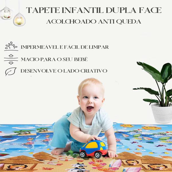 Imagem de Tapete Gigante Térmico Tatame Infantil Educativo Para Bebê