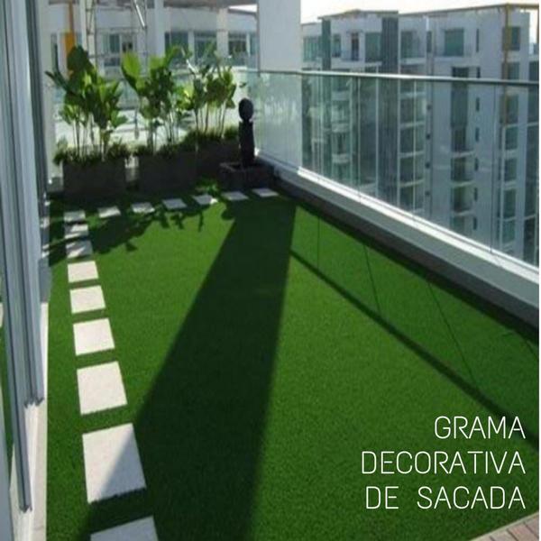 Imagem de Tapete Grama Sintética - (2m²) 2,00 M X 1,00 M Pronta Entrega